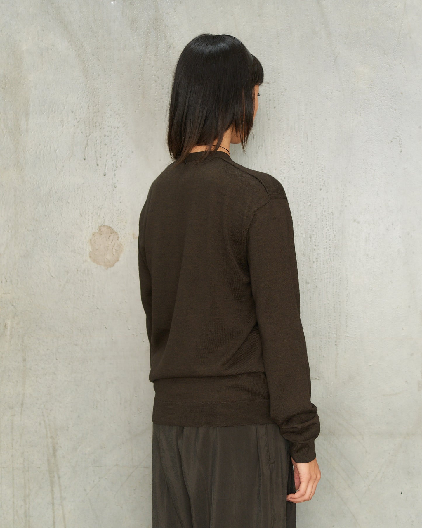 Dark Cacao Twisted Jumper