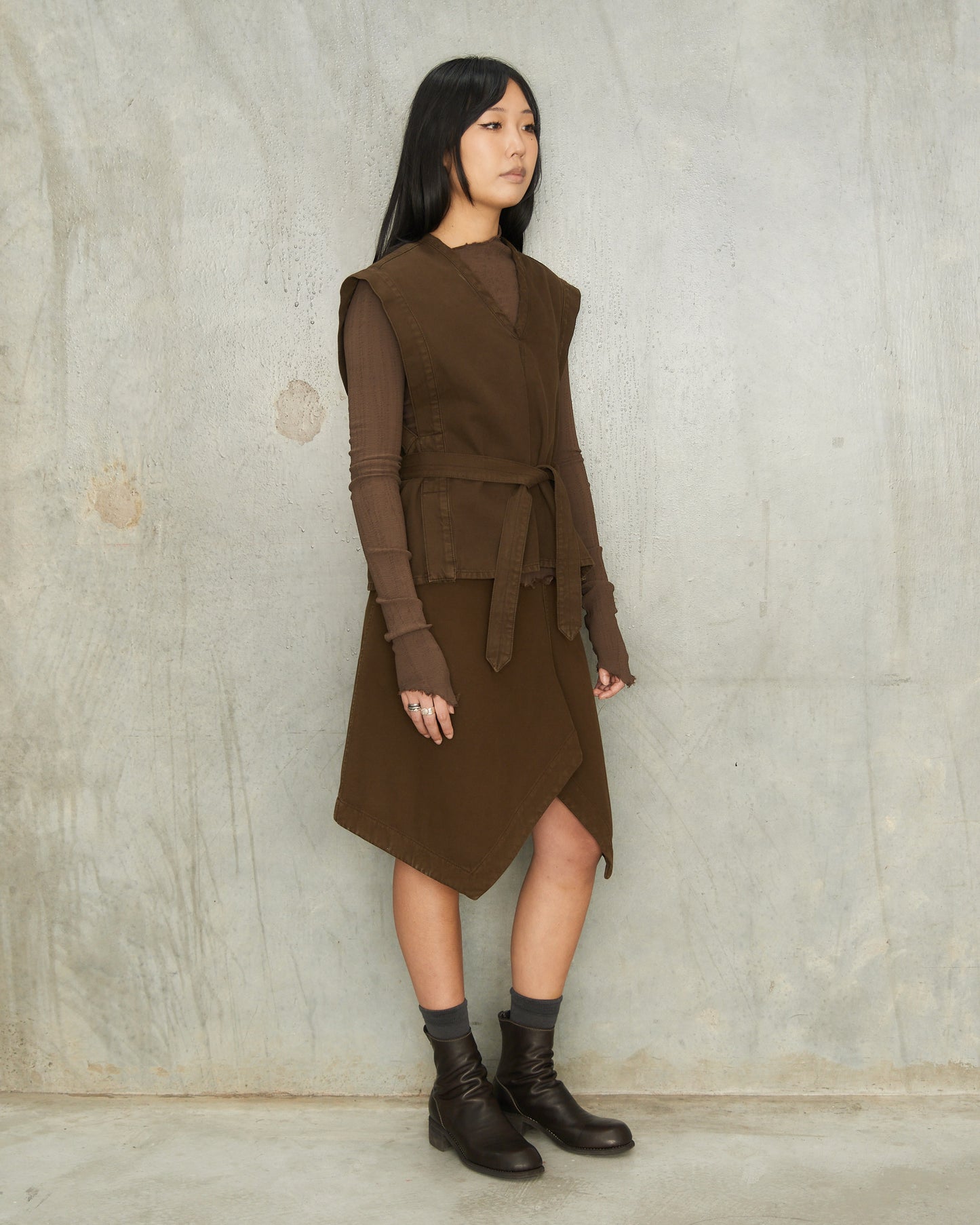 Cacao Chasuble Tie Top