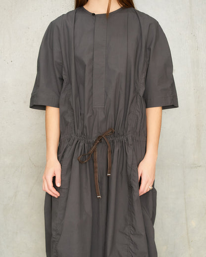 Charcoal Parachute Dress