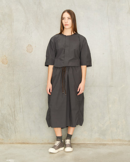 Charcoal Parachute Dress