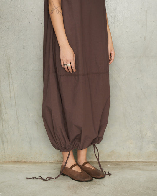 Dark Brown Glove Ballerina