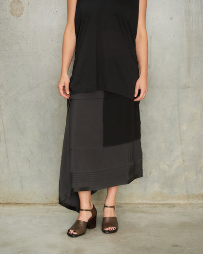 Dark Brown Square Heeled Sandals