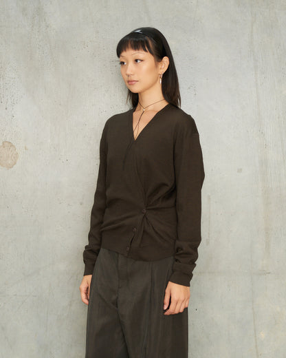 Dark Cacao Twisted Jumper