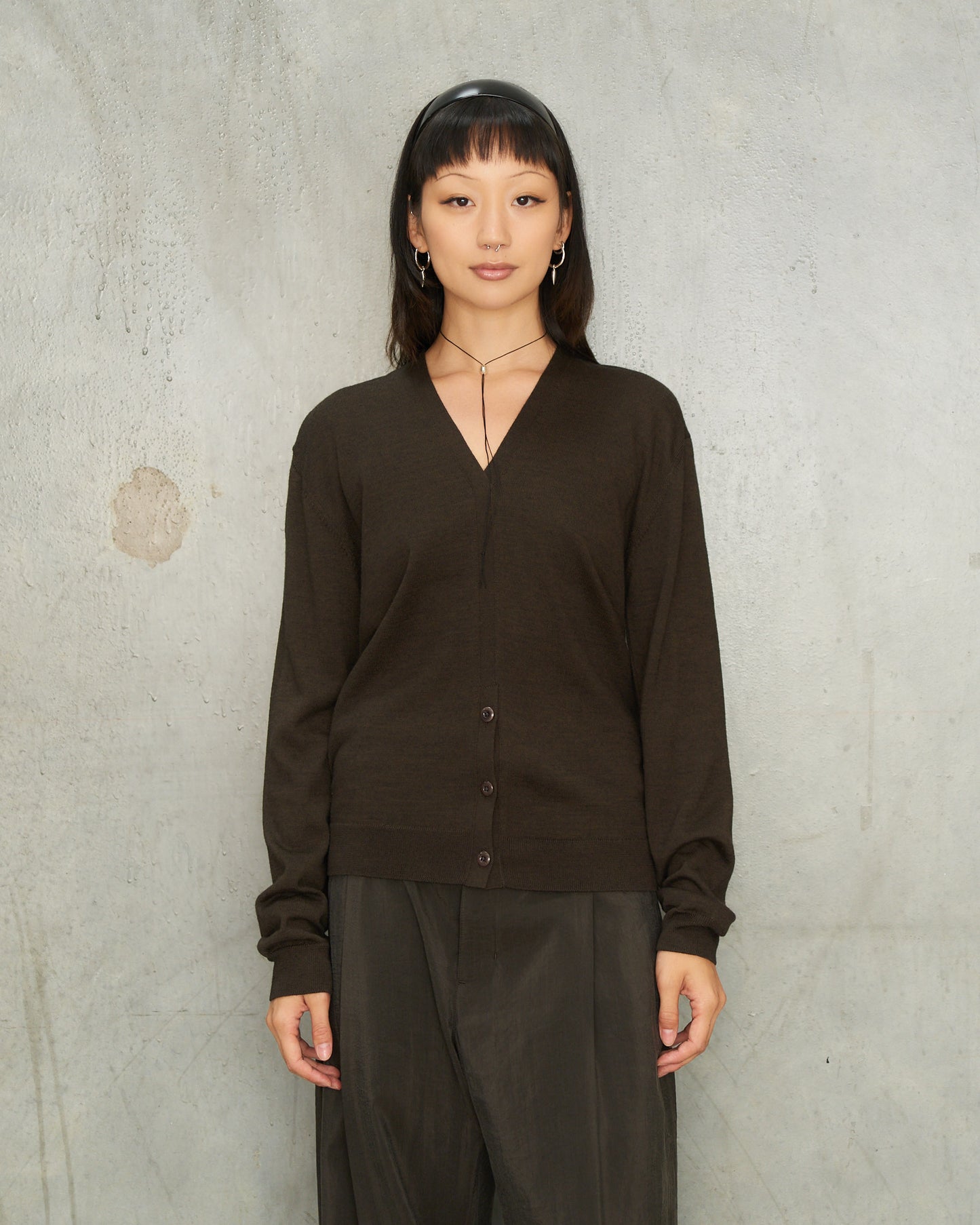 Dark Cacao Twisted Jumper