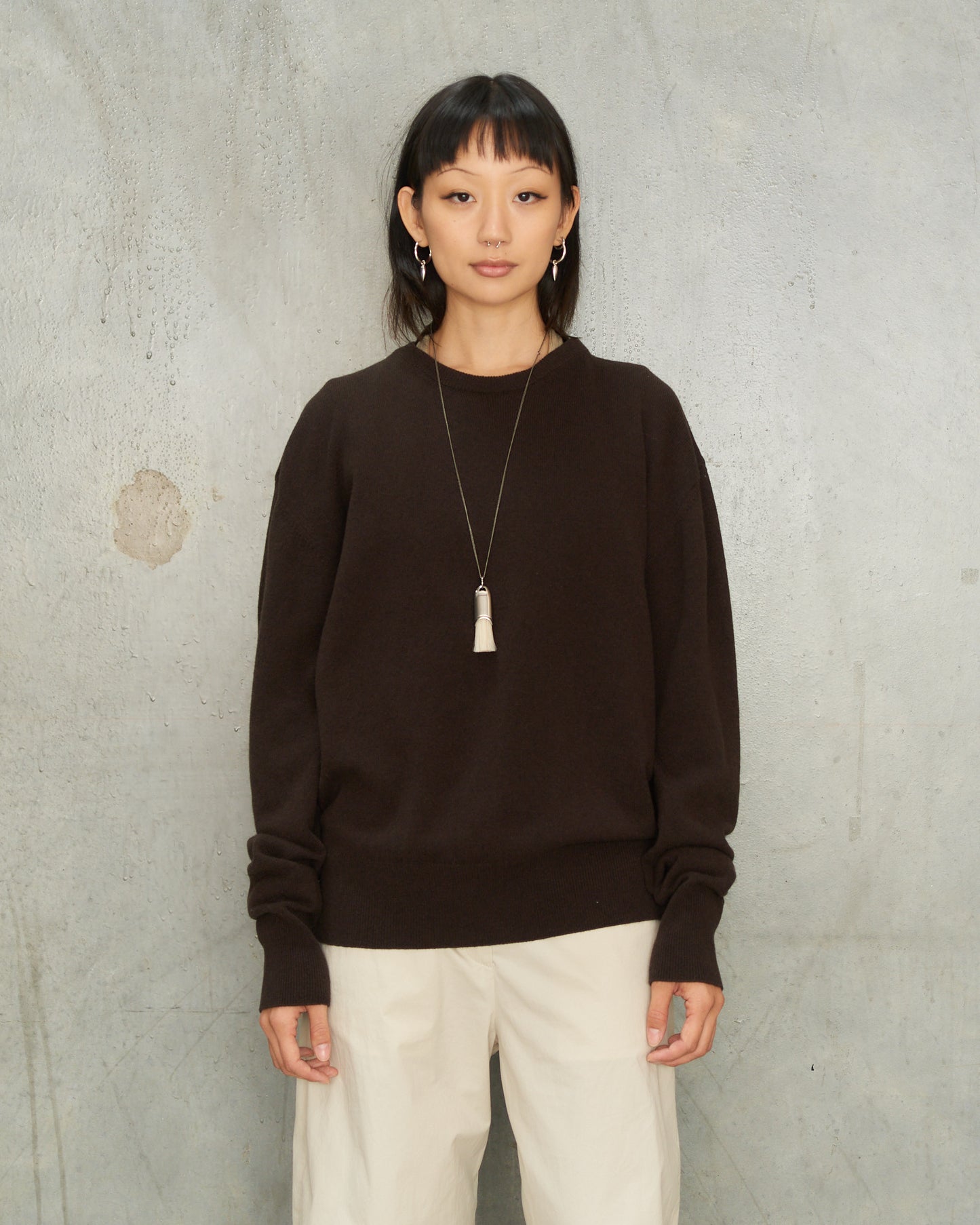 Ebony Crew Neck Sweater