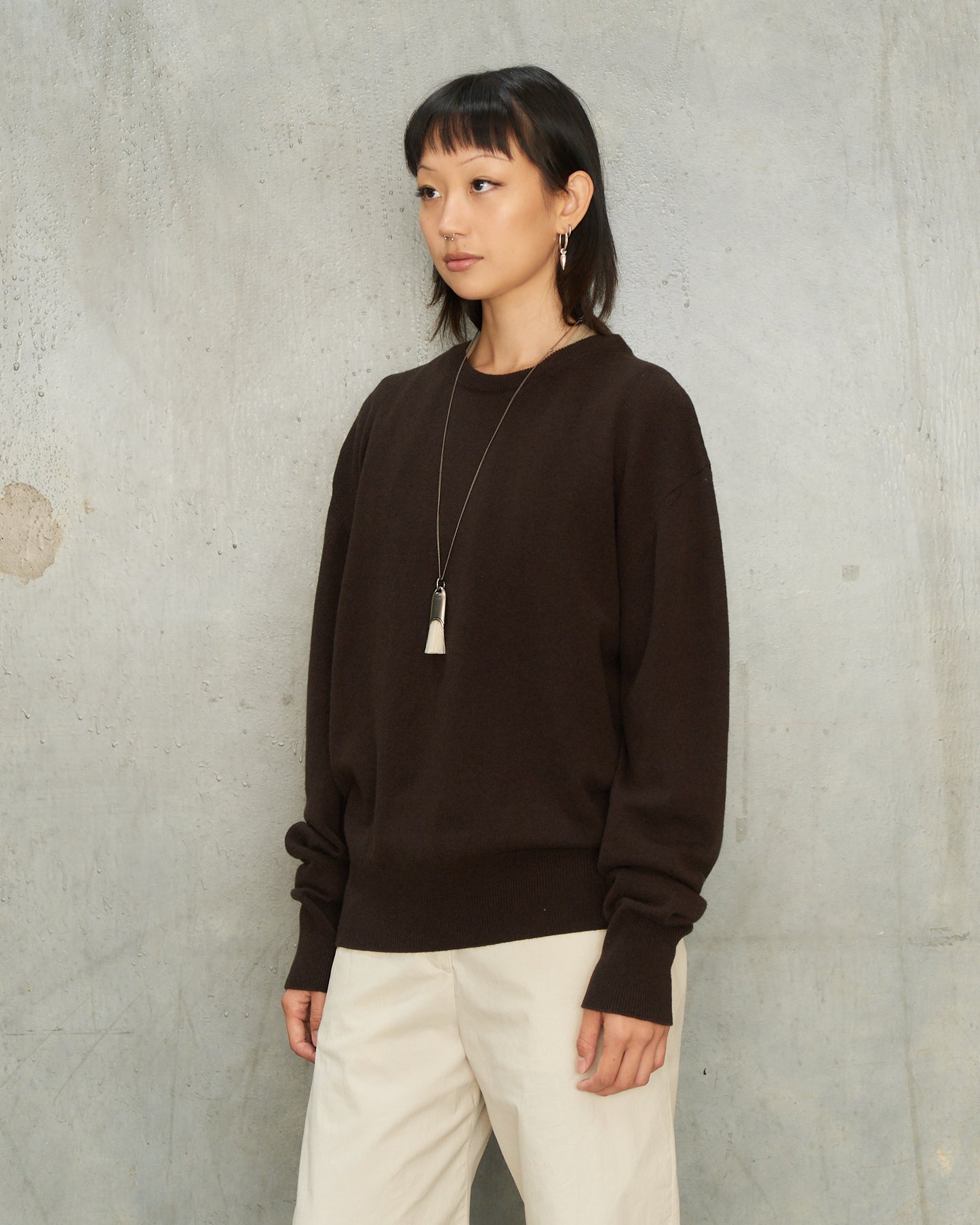 Ebony Crew Neck Sweater