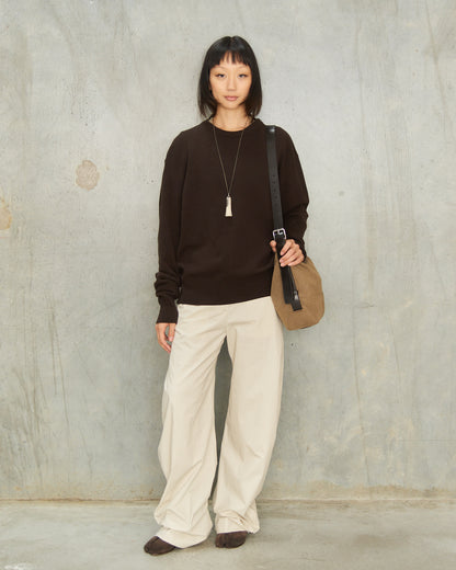 Ebony Crew Neck Sweater