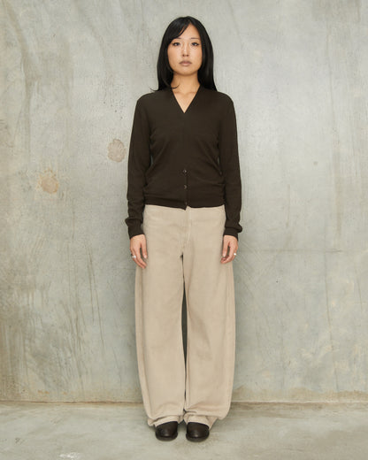 Moonstone High Waisted Curved Pants