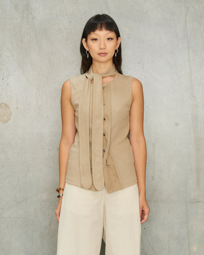 Sage Asymmetric Fitted Top