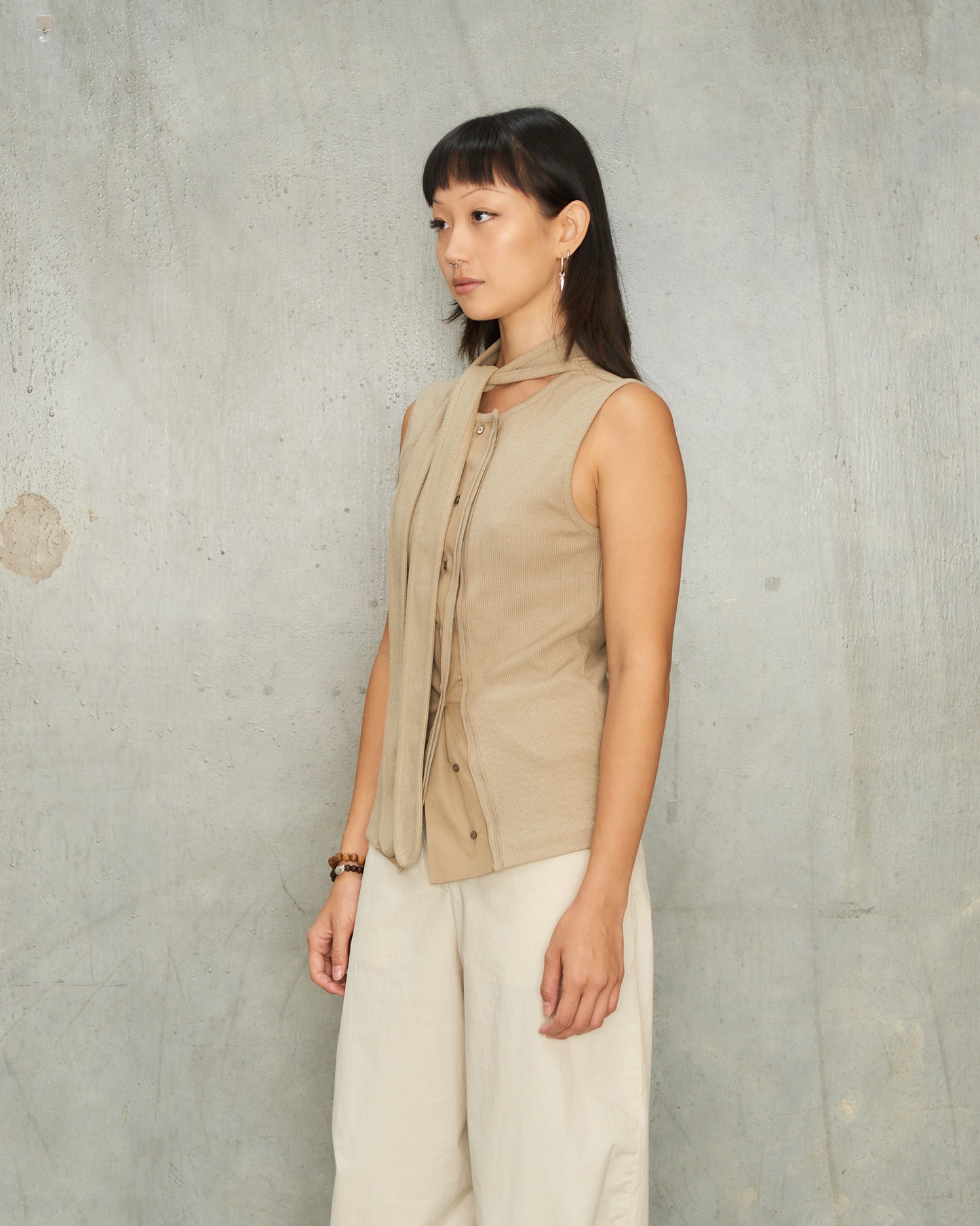 Sage Asymmetric Fitted Top