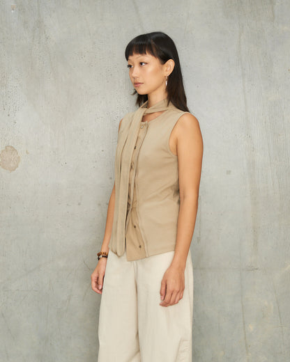 Sage Asymmetric Fitted Top