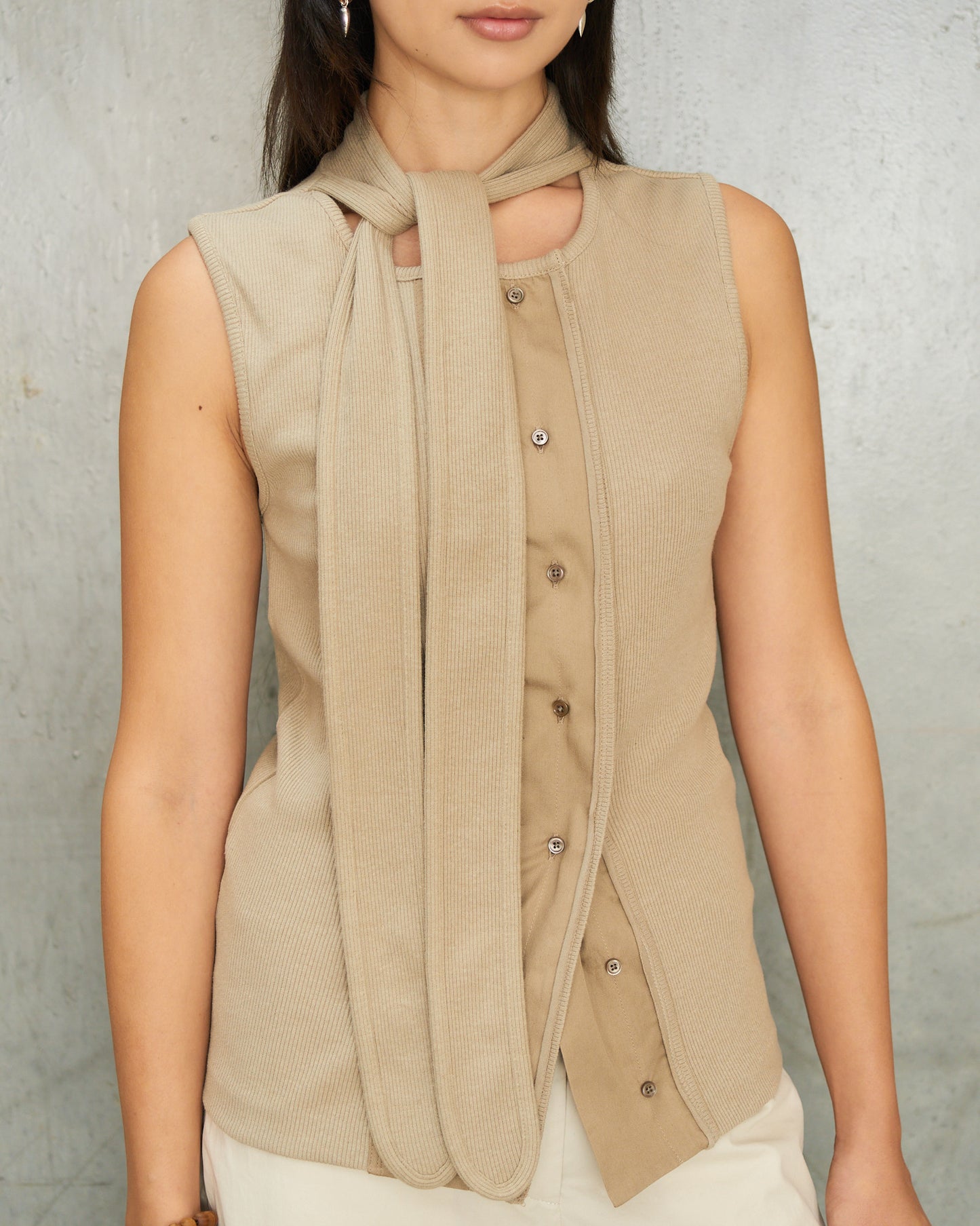 Sage Asymmetric Fitted Top