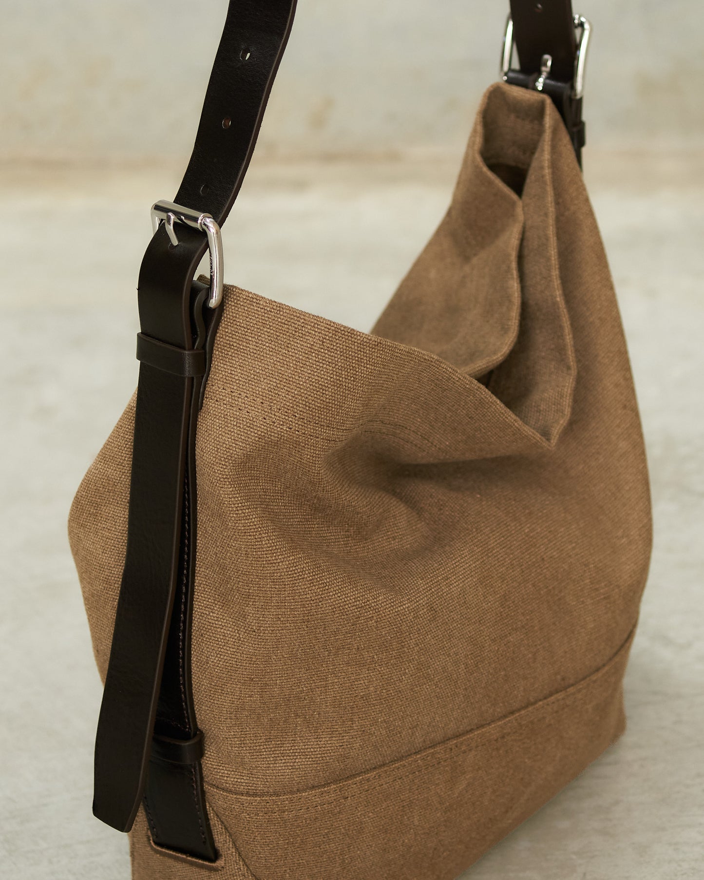 Sisal Small Belted Tote