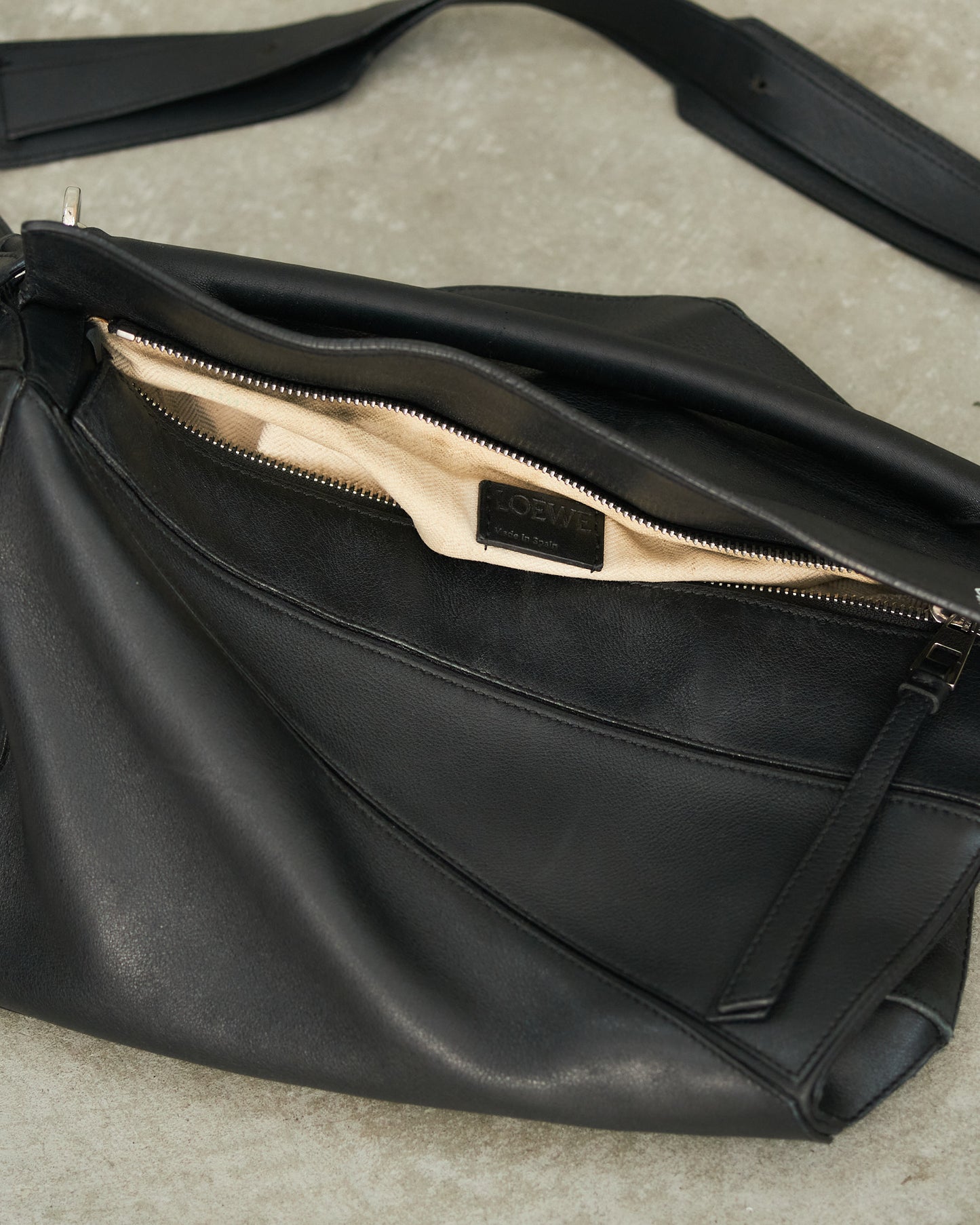 Loewe Black Puzzle Bag