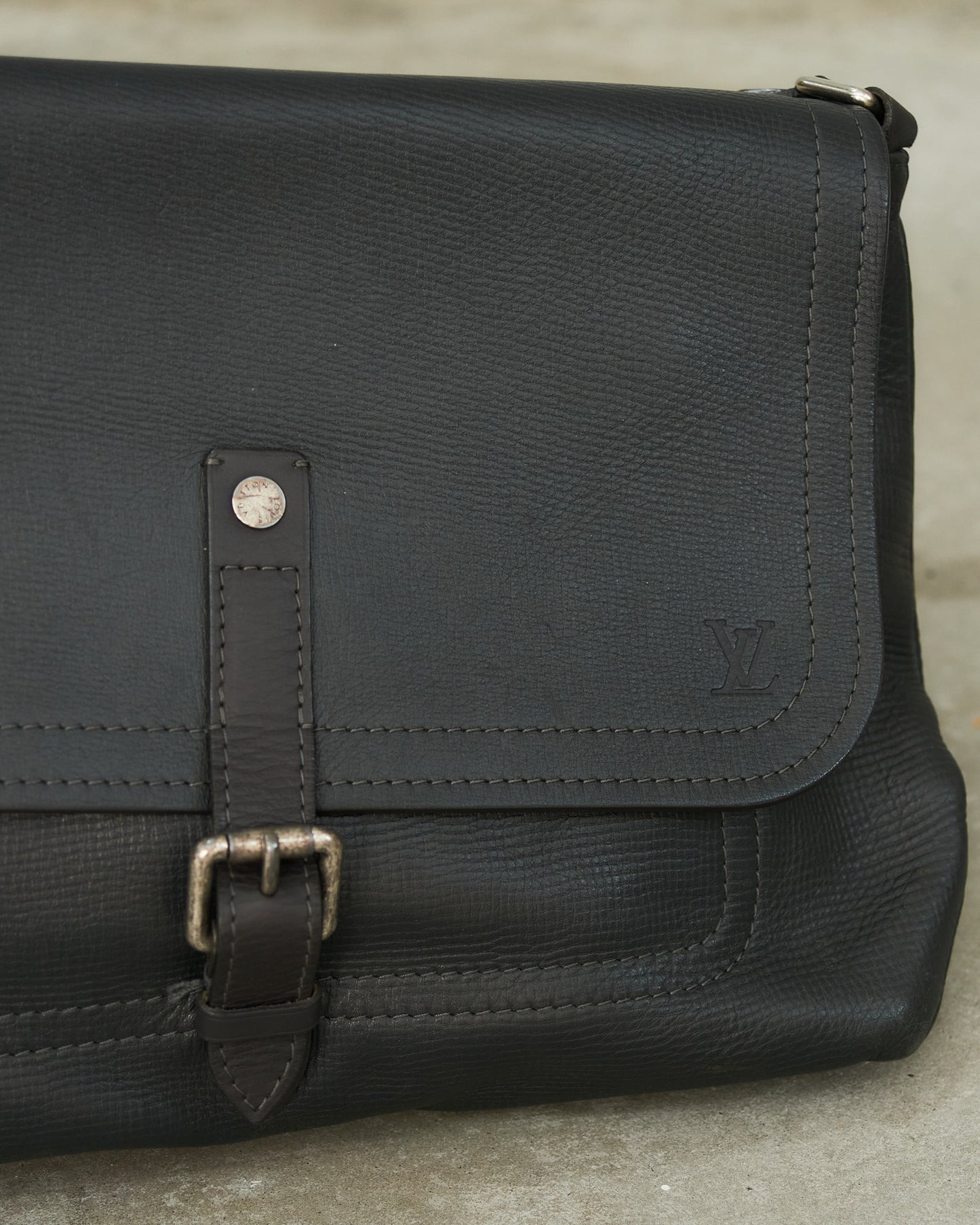 Louis Vuitton Black Messenger Bag