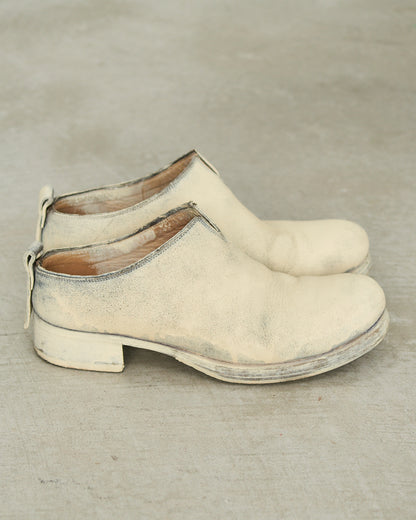MA+ Cream Painted Mules
