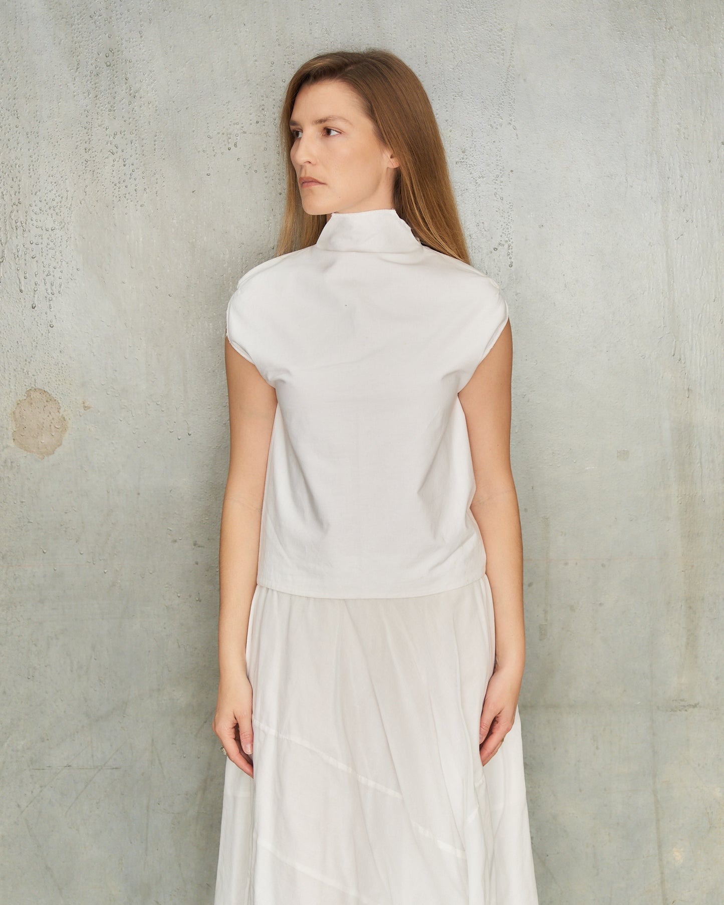 Maison Martin Margiela SS2012 White Garment Bag Top