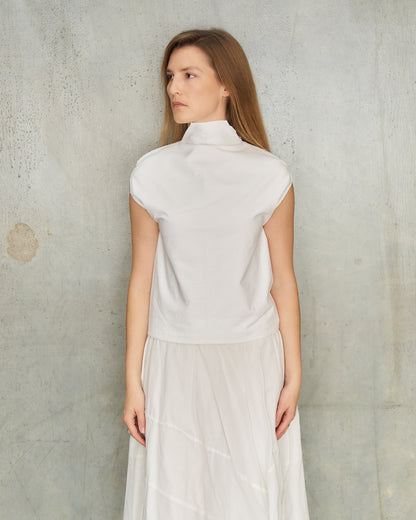 Maison Martin Margiela SS2012 White Garment Bag Top
