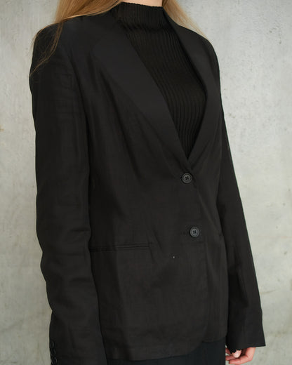 Maison Margiela Black Layered Blazer