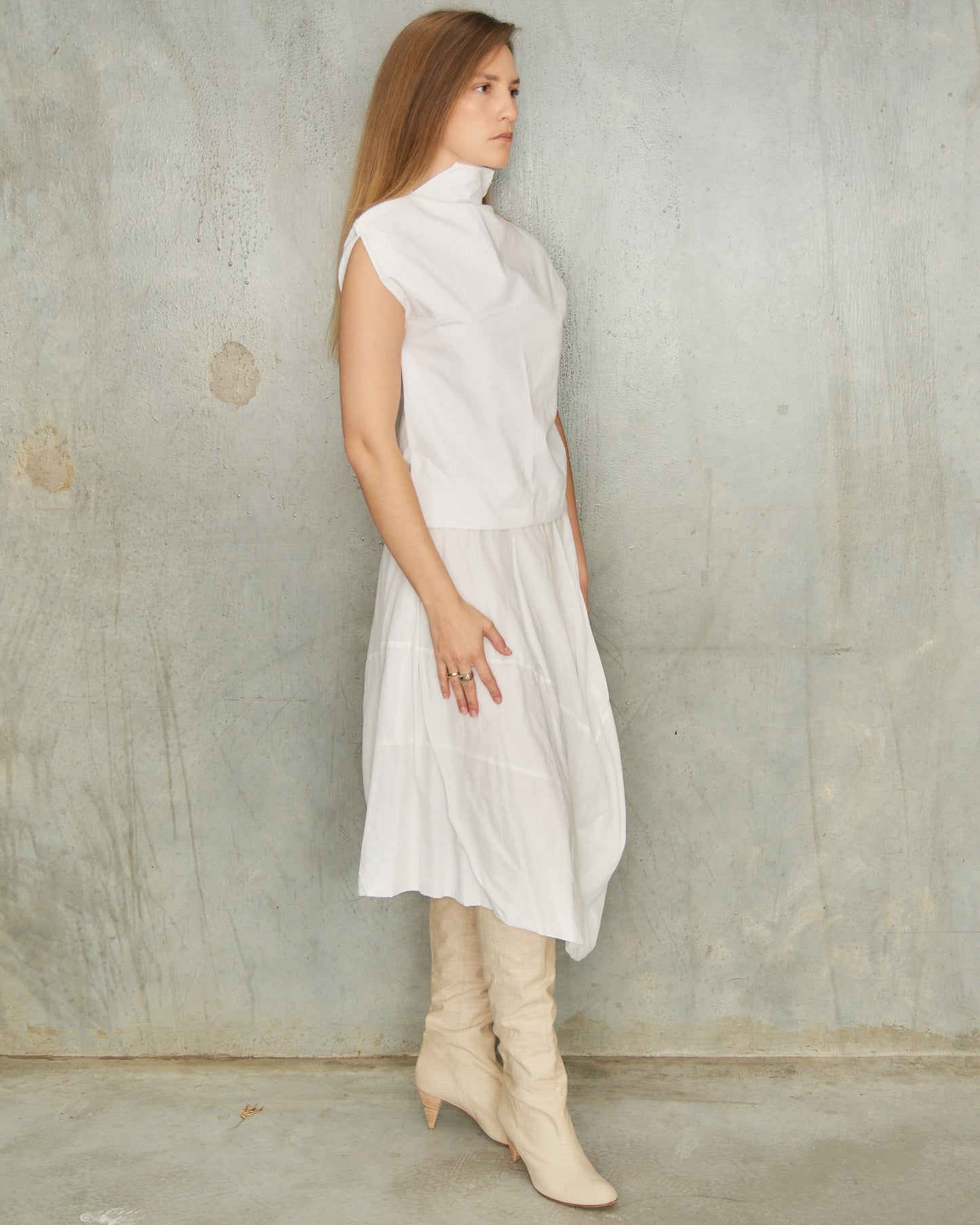 Maison Martin Margiela SS2012 White Garment Bag Top
