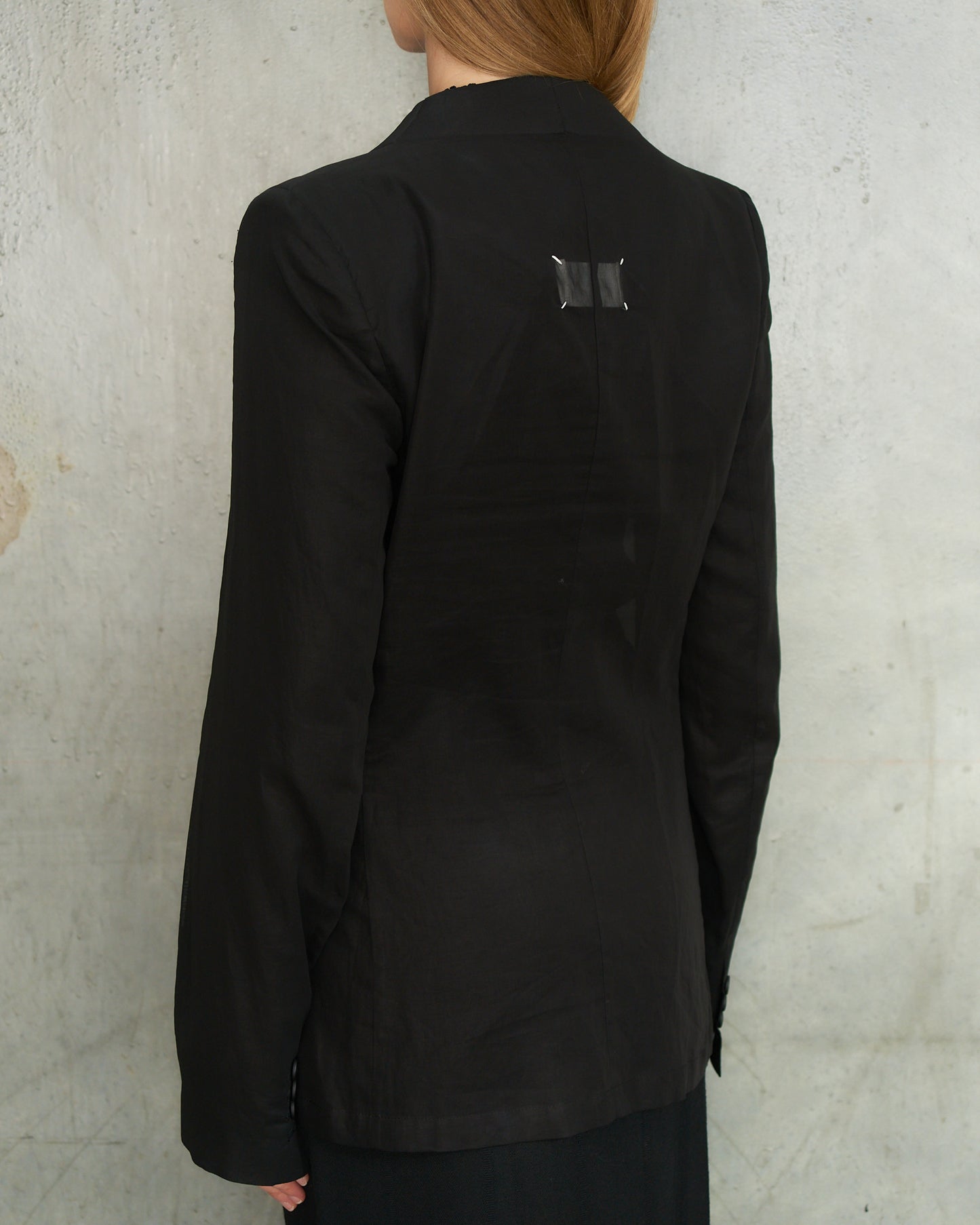 Maison Margiela Black Layered Blazer