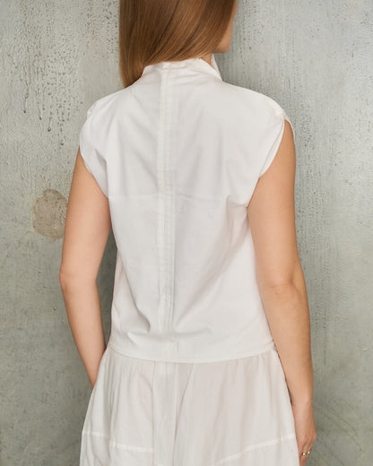 Maison Martin Margiela SS2012 White Garment Bag Top
