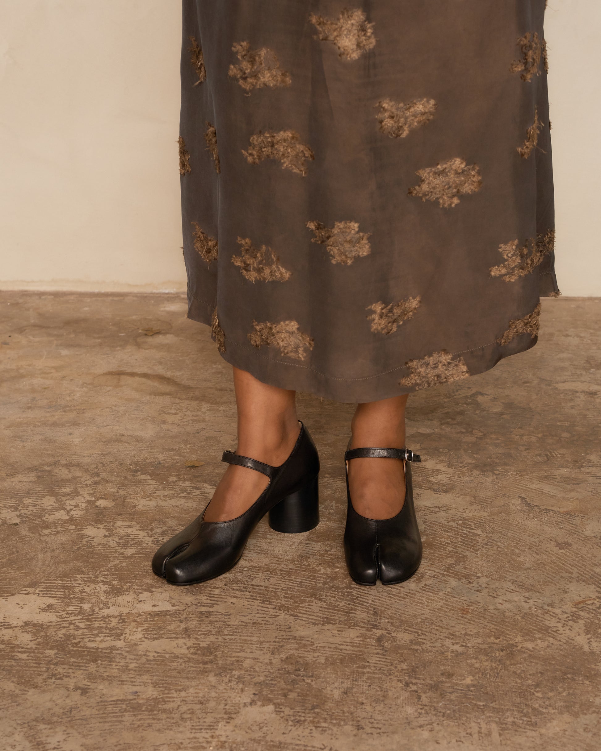 Maison Margiela Black Tabi Mary-Jane Heels s58wl0217 DILETTANTE