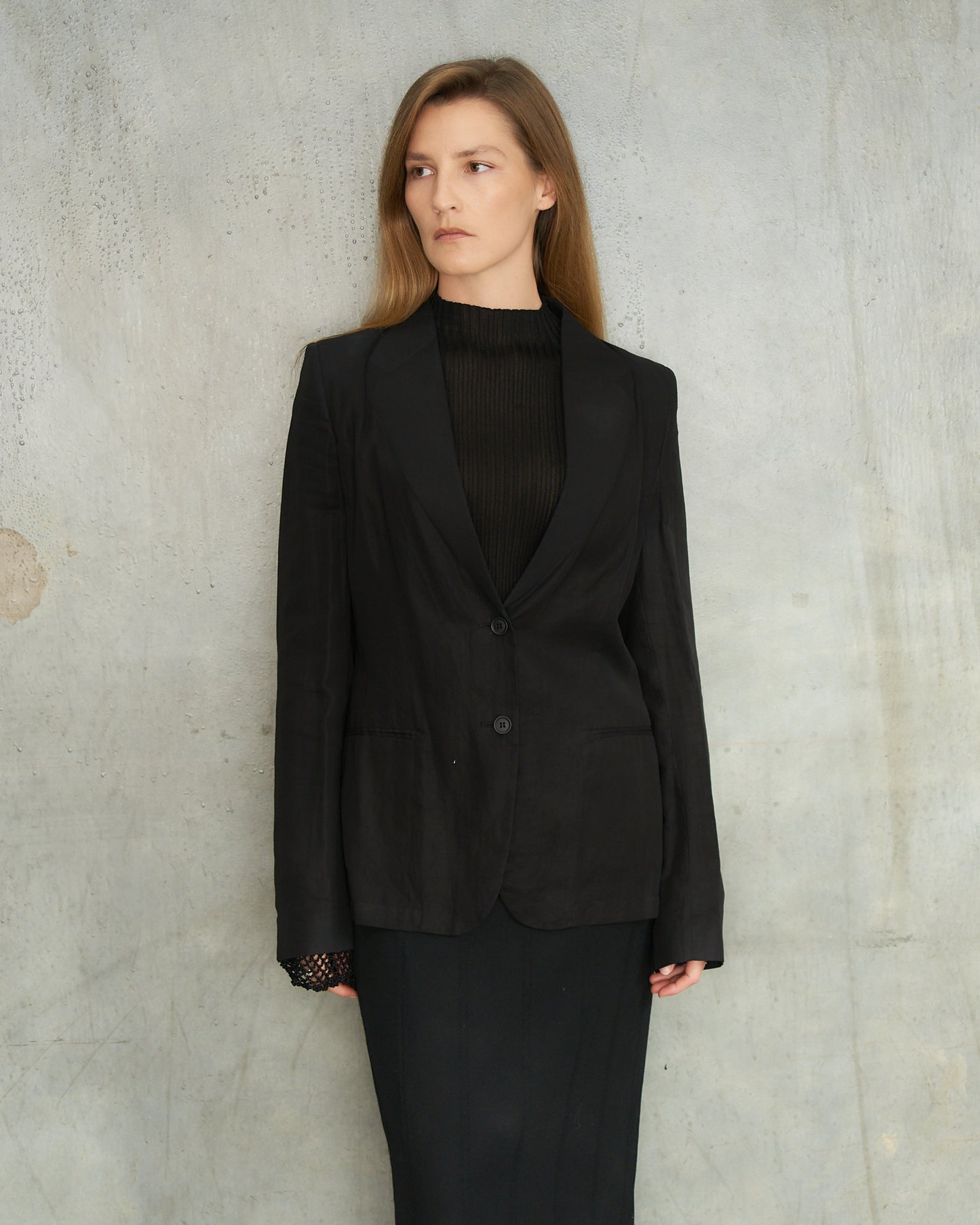 Maison Margiela Black Layered Blazer