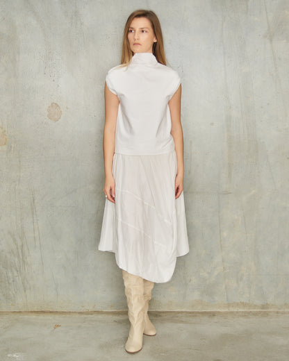 Maison Martin Margiela SS2012 White Garment Bag Top
