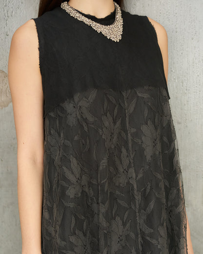 Noir Couture Lace Top