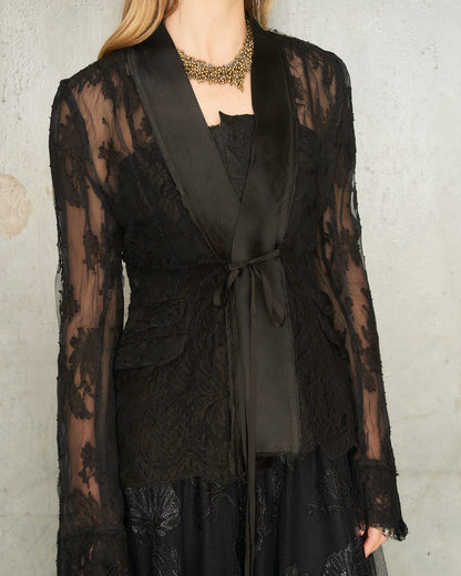 Noir Lace Jacket