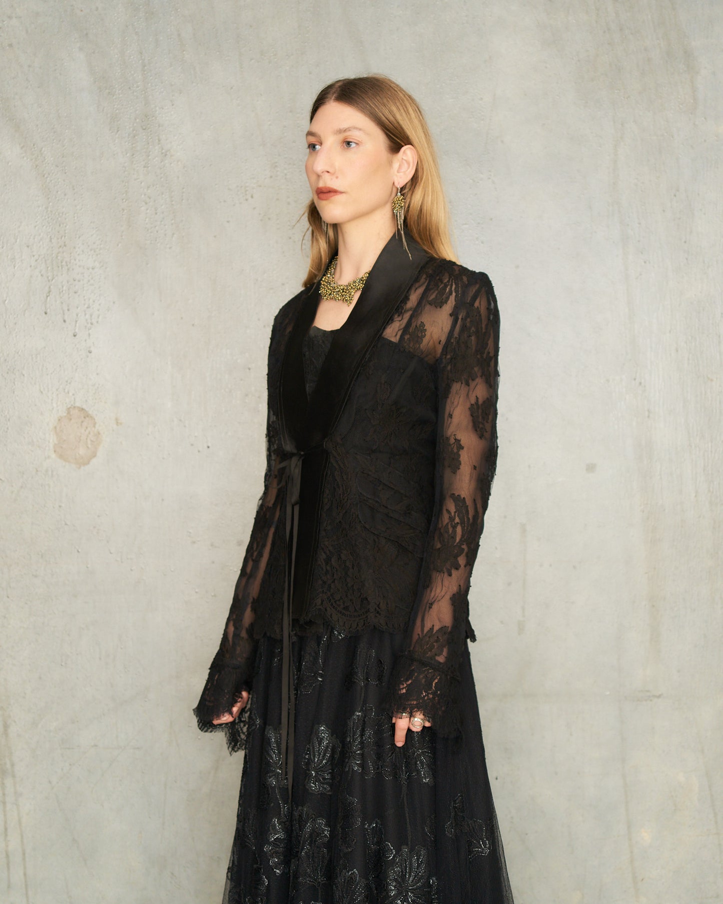 Noir Lace Jacket