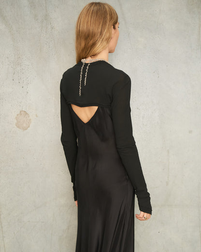 Noir Shrug Bolero