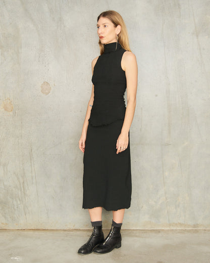 Noir Stretch Skirt