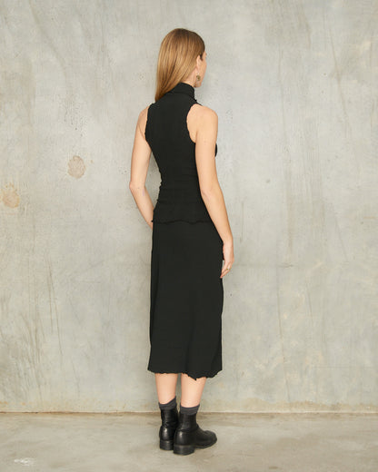 Noir Stretch Skirt