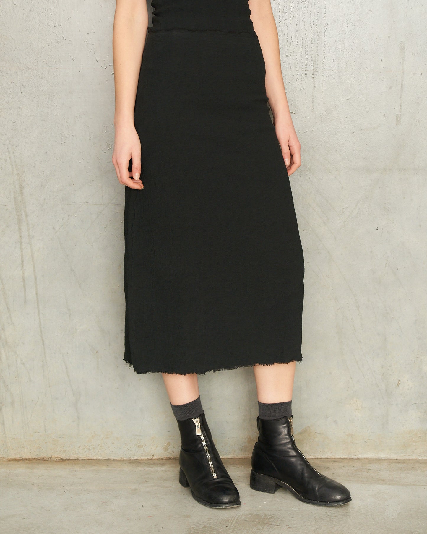 Noir Stretch Skirt