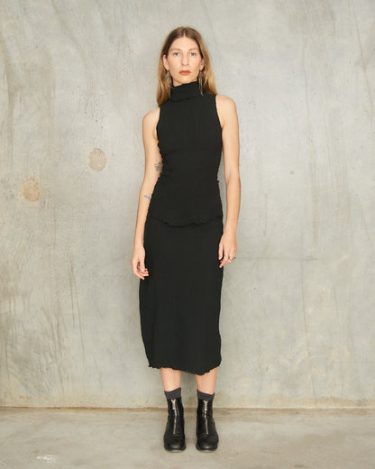 Noir Stretch Skirt