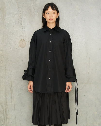Black Biba Fold Up Shirt