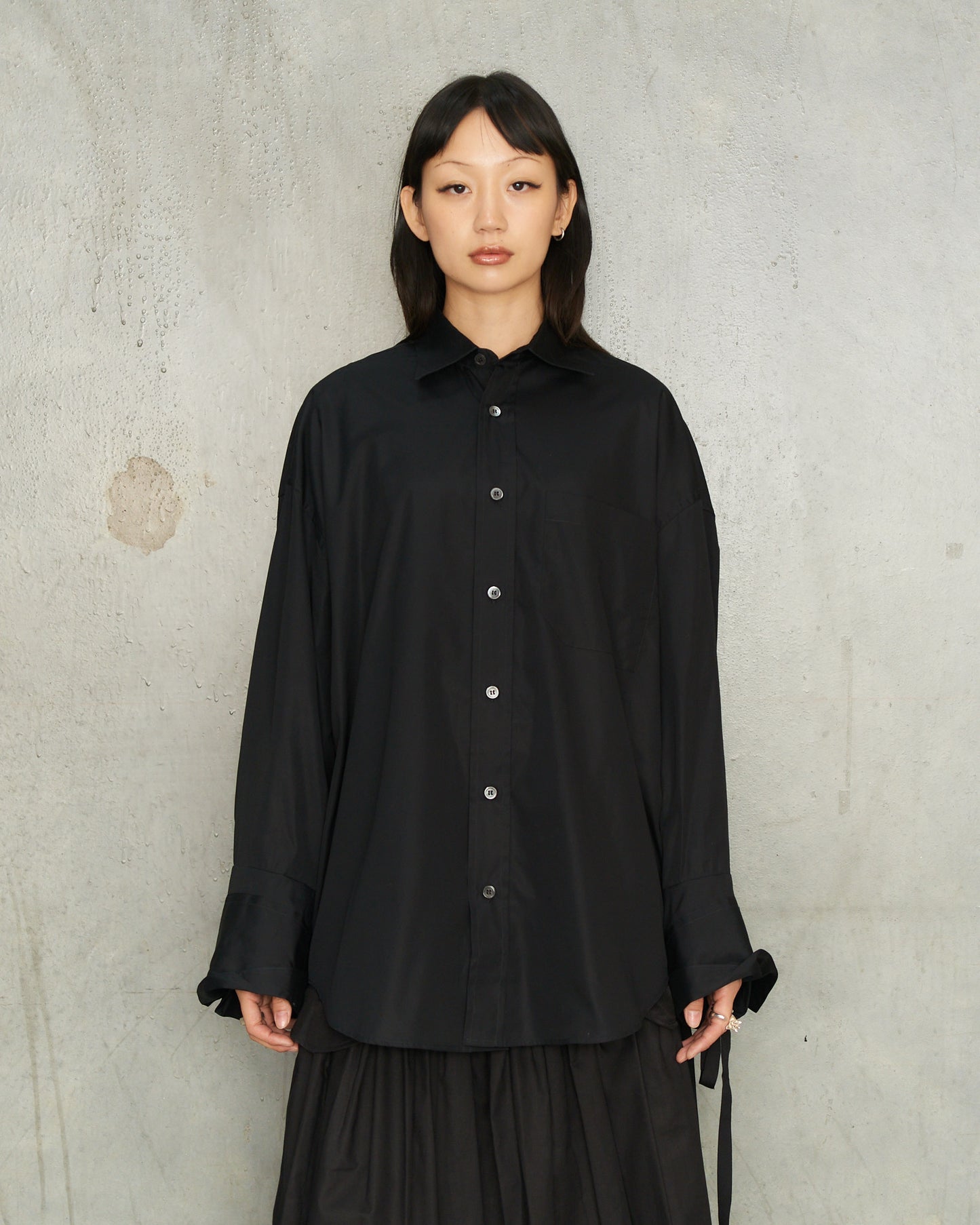 Black Biba Fold Up Shirt