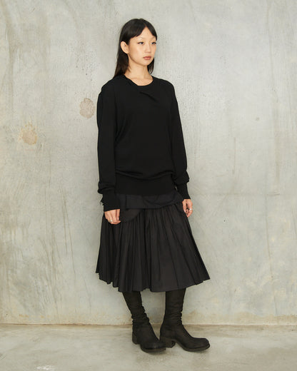 Black Blitz Wool Jumper