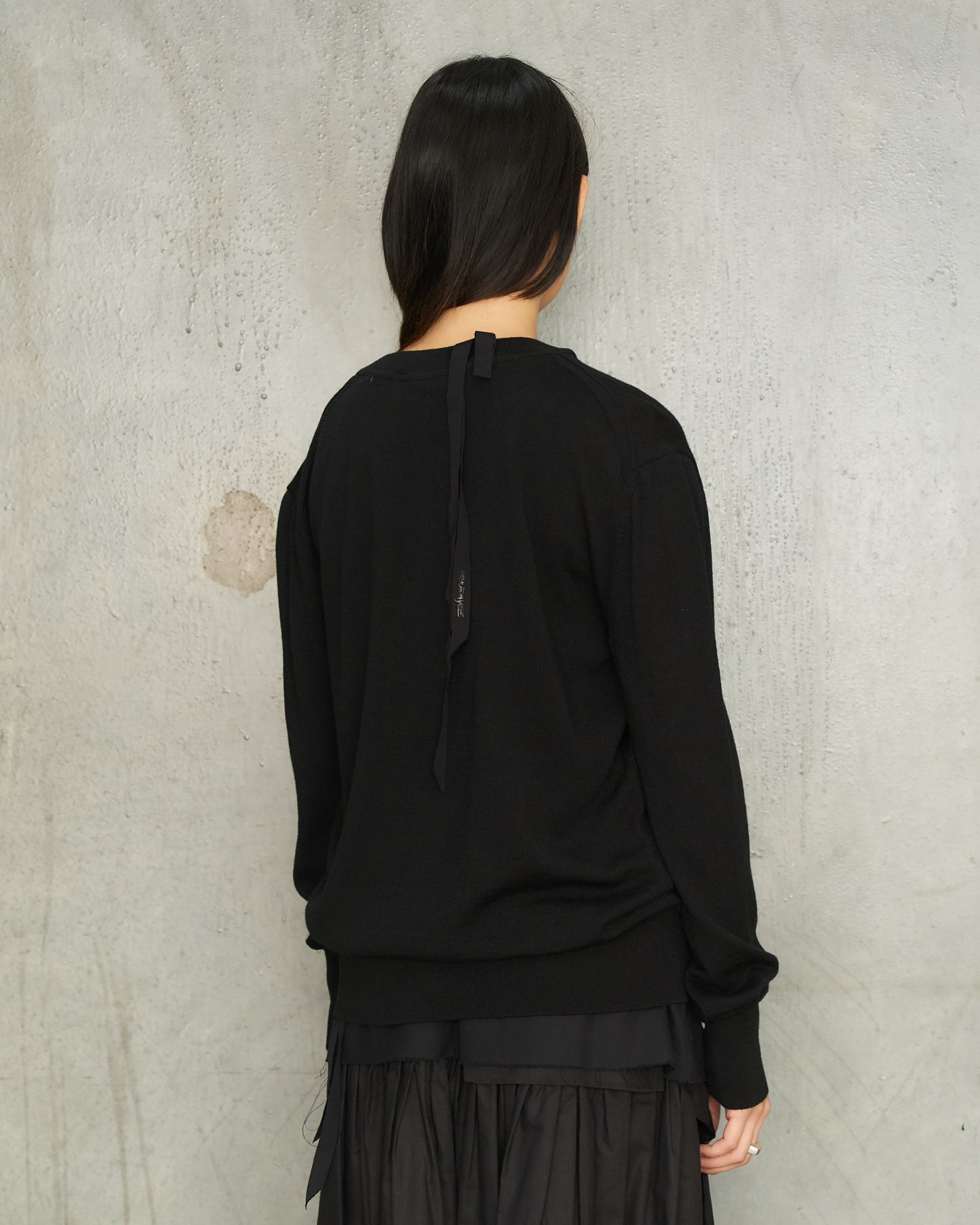Black Blitz Wool Jumper