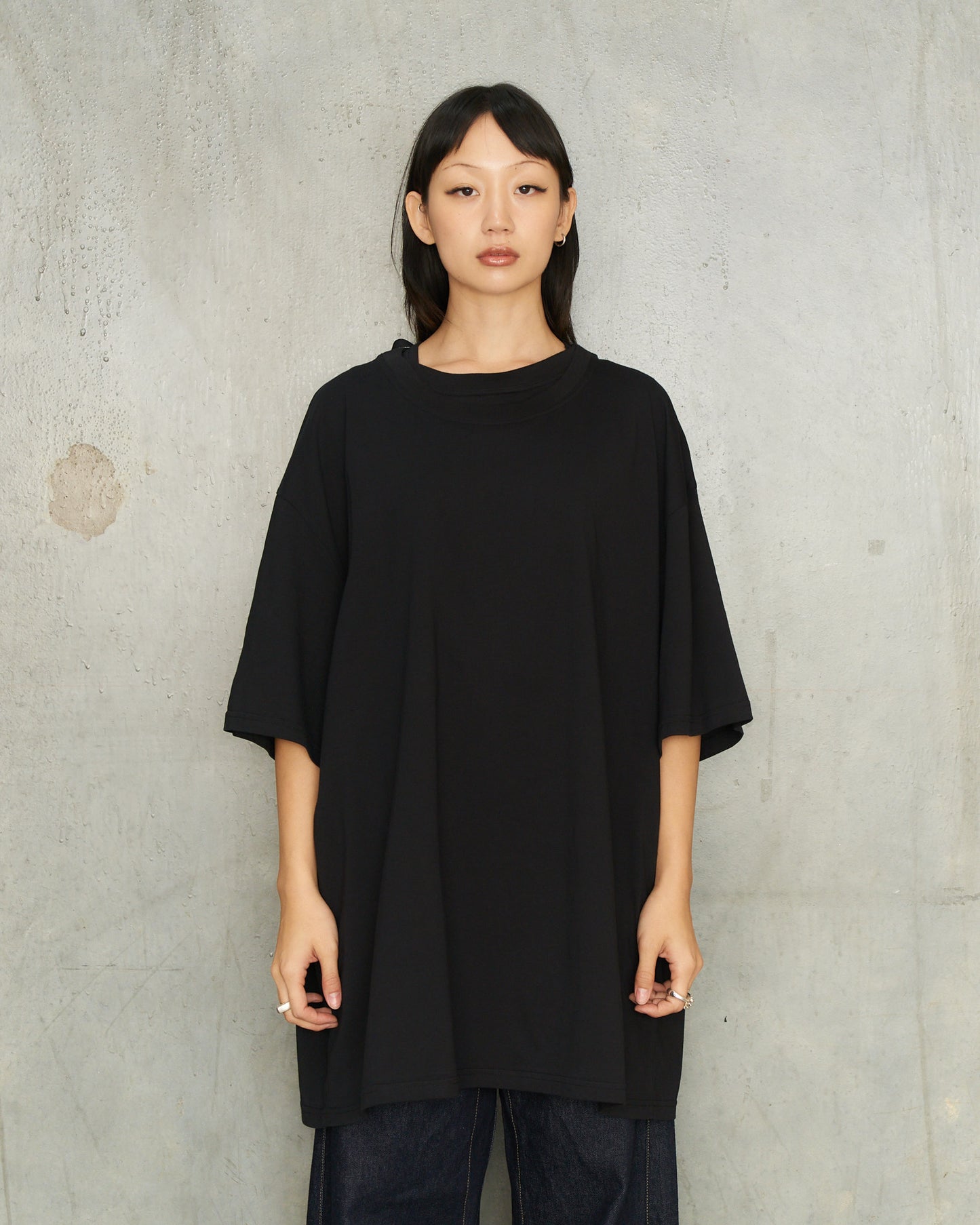 Black Ollie Oversized T-Shirt