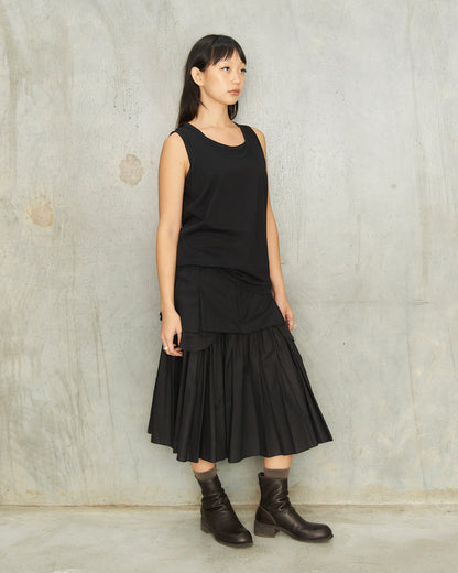 Black Twin Tank Top