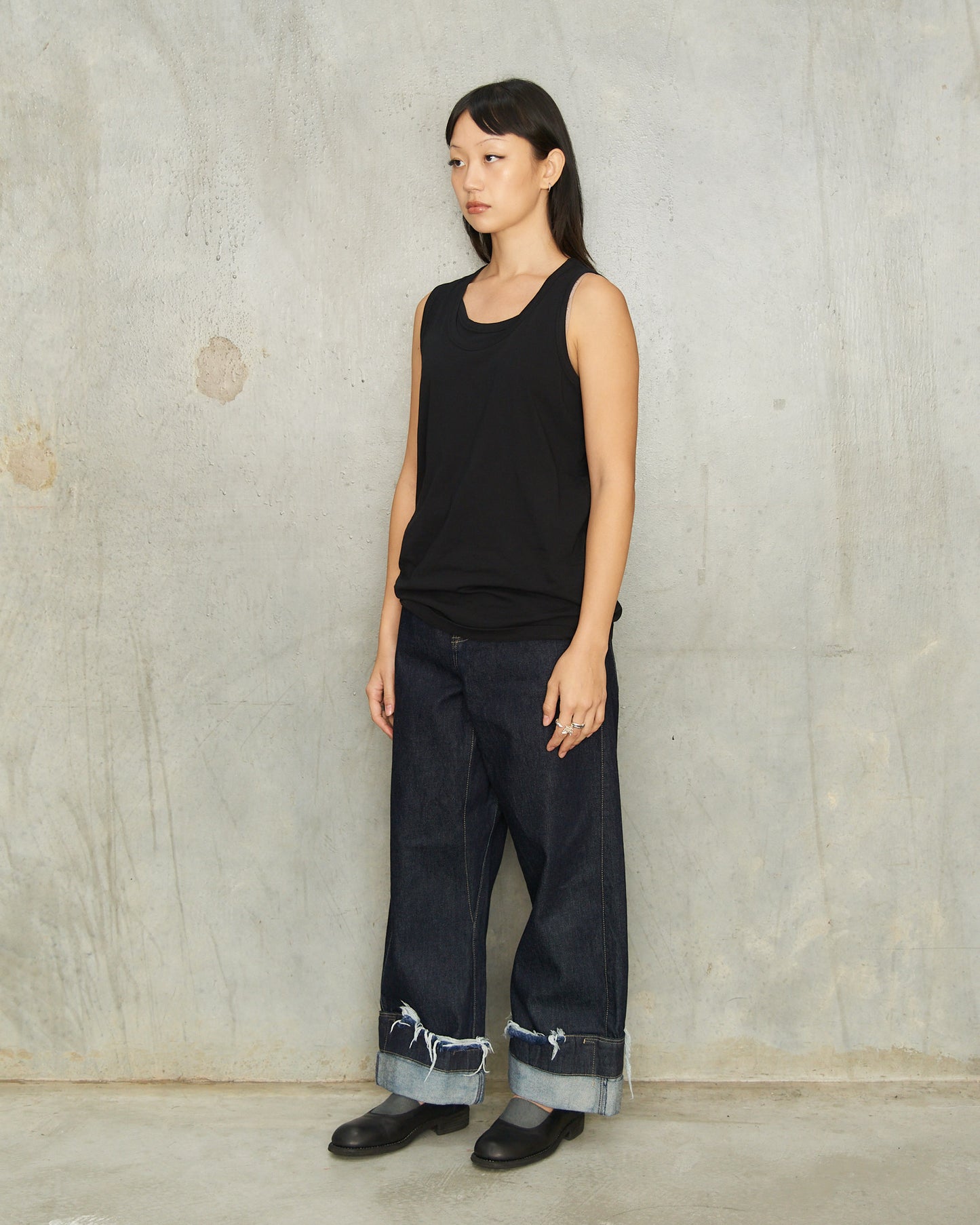 Indigo Dean Denim Trousers