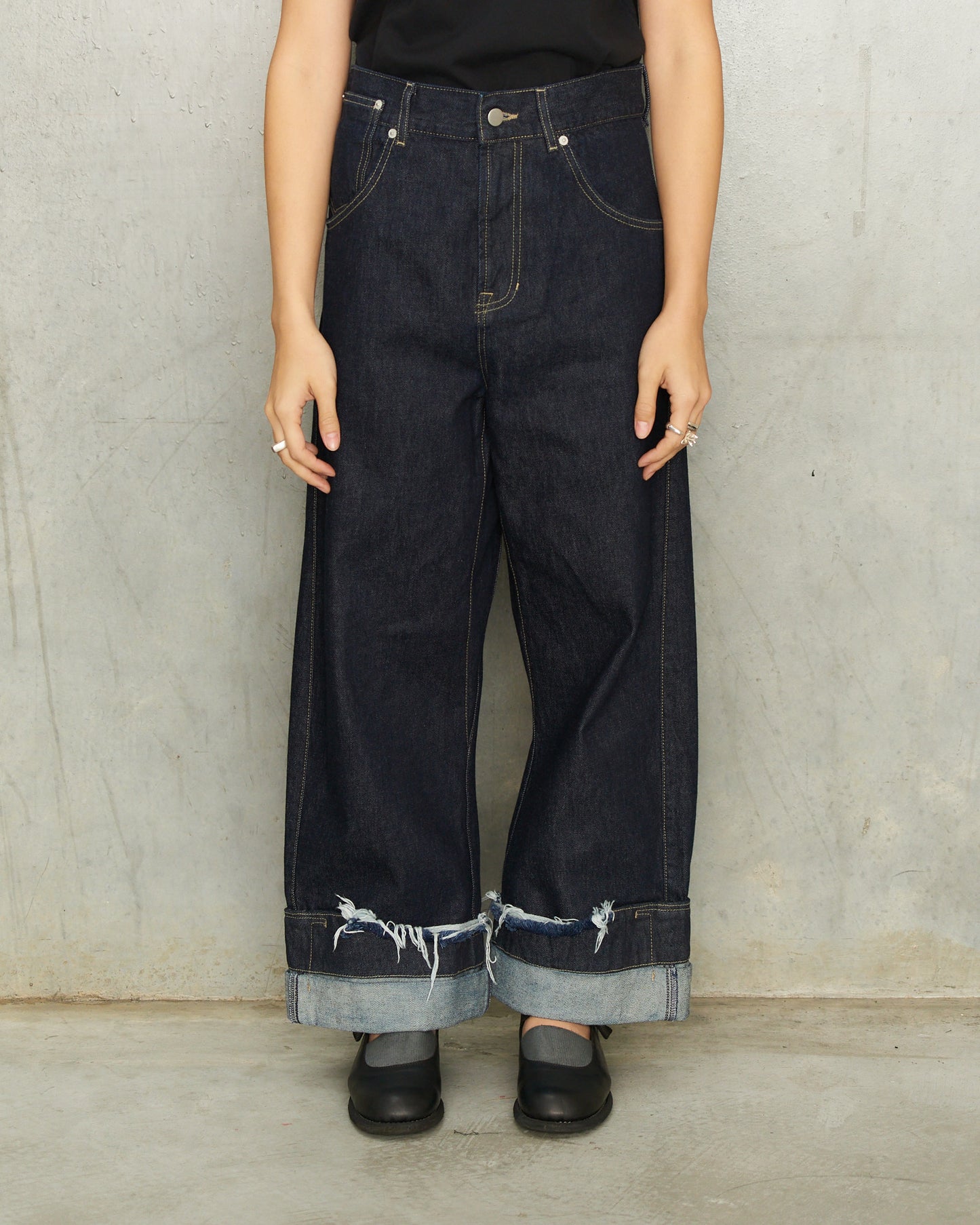 Indigo Dean Denim Trousers