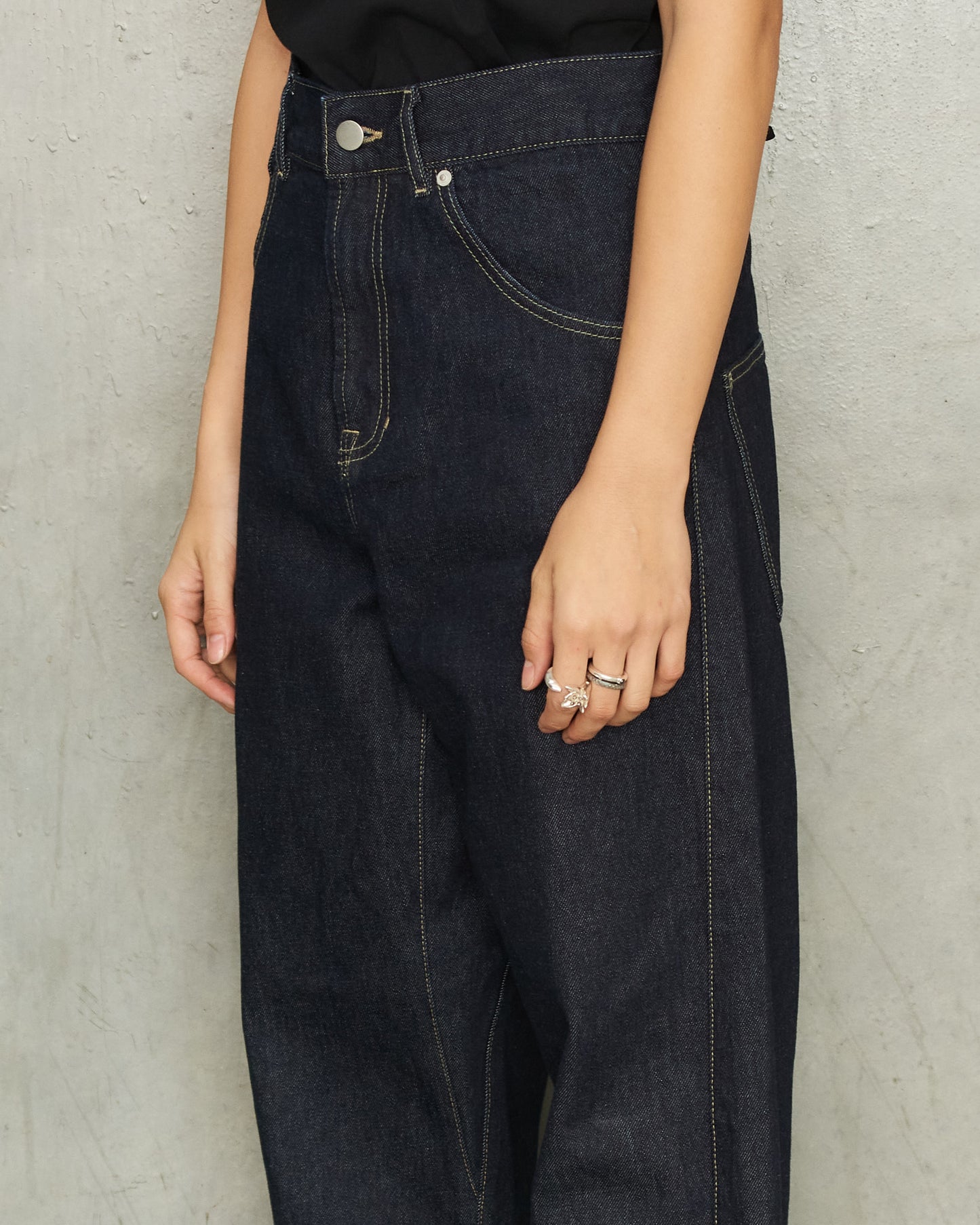 Indigo Dean Denim Trousers