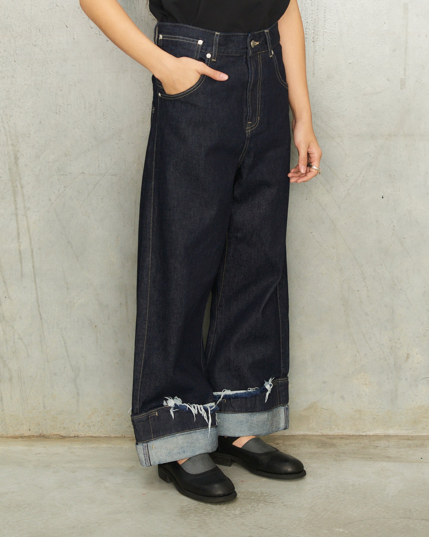 Indigo Dean Denim Trousers