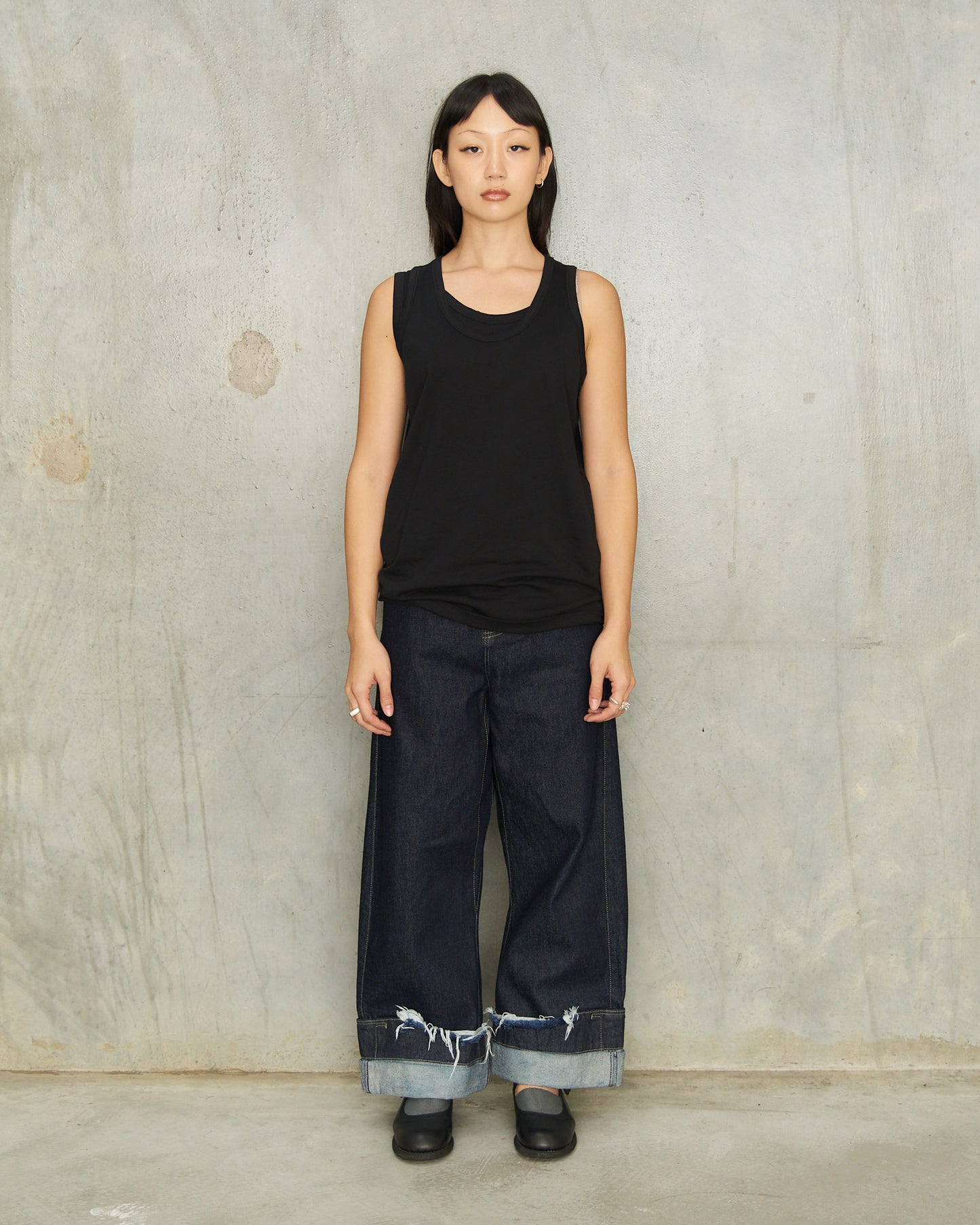 Indigo Dean Denim Trousers