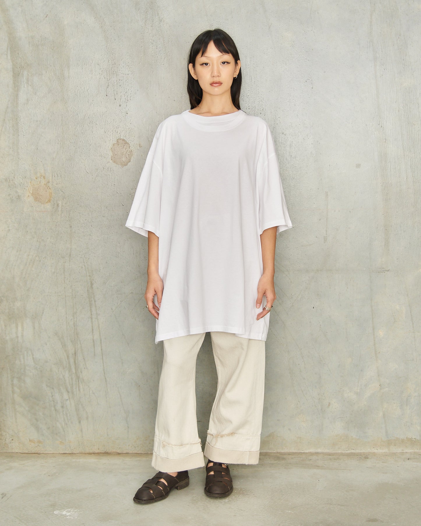 White Ollie Oversized T-Shirt