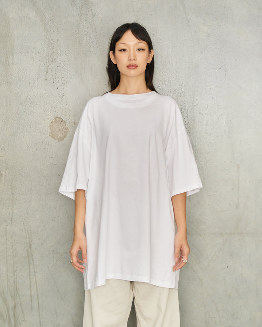 White Ollie Oversized T-Shirt